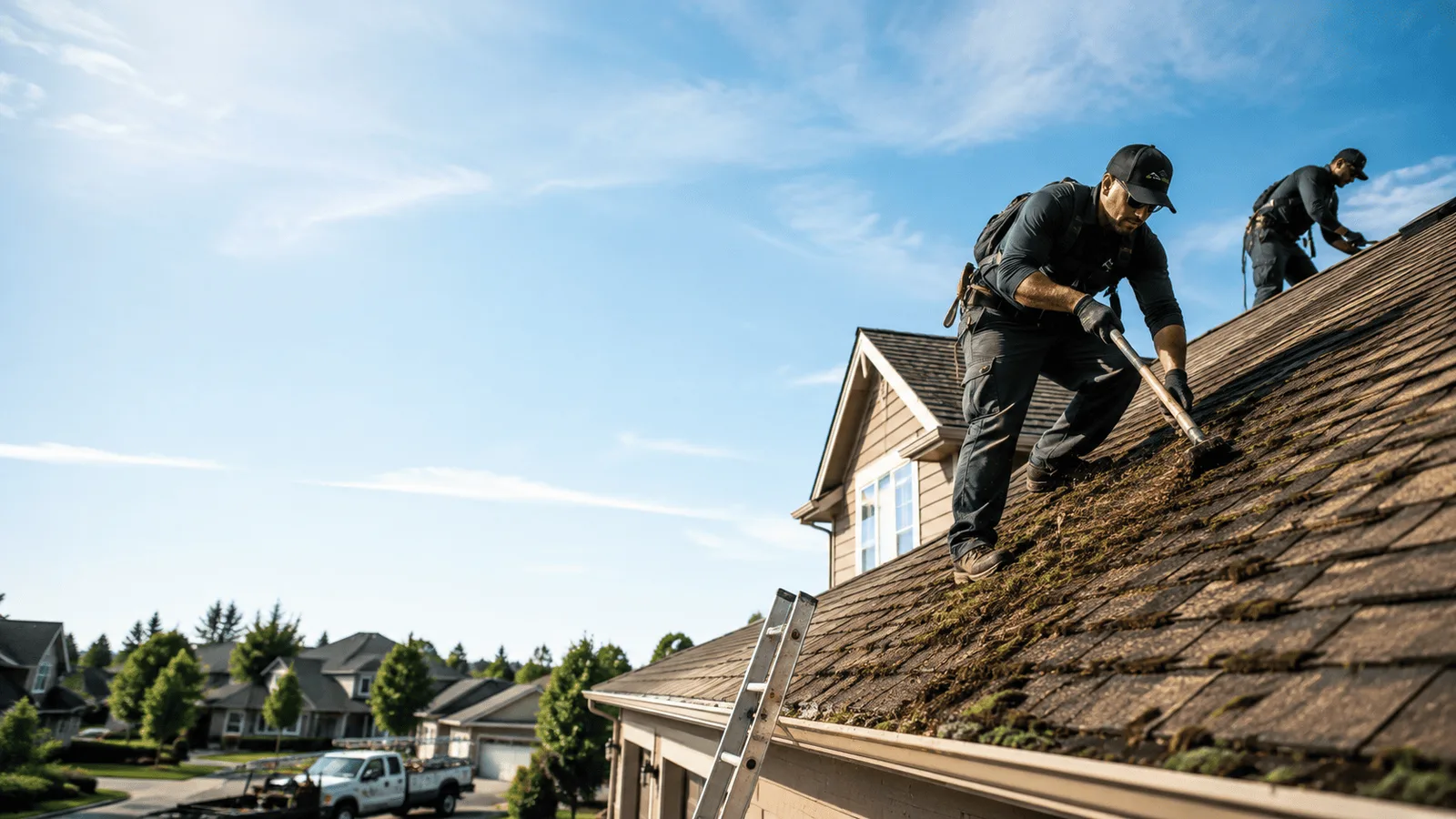 Roof Moss Removal in Perry, NY near me